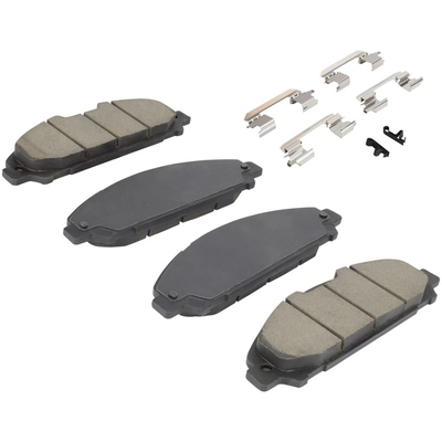 QUALITY-BUILT - 1001-1791C - Front Disc Brake Pad Set pa2