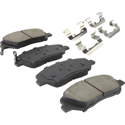 Front Ceramic Pads by QUALITY-BUILT - 1001-1917C pa3