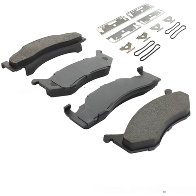 QUALITY-BUILT - 1003-0123C - Front Disc Brake Pad Set pa1