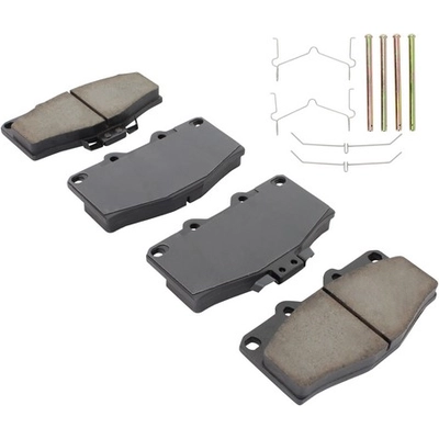 Front Ceramic Pads by QUALITY-BUILT - 1003-0410C pa3