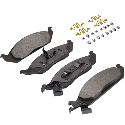 QUALITY-BUILT - 1003-0650C - Front Disc Brake Pad Set pa1