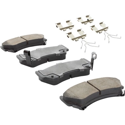 Front Ceramic Pads by QUALITY-BUILT - 1003-0668C pa7