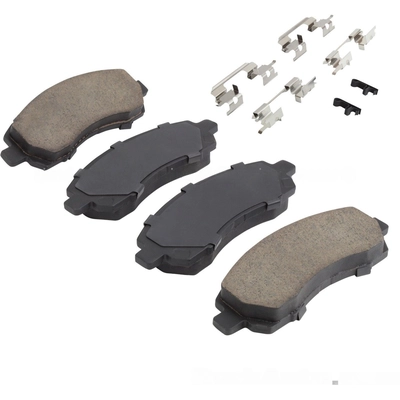 QUALITY-BUILT - 1003-0722C - Front Disc Brake Pad Set pa2