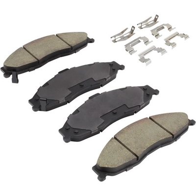 Front Ceramic Pads by QUALITY-BUILT - 1003-0749C pa3