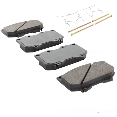 QUALITY-BUILT - 1003-0812C - Front Disc Brake Pad Set pa2