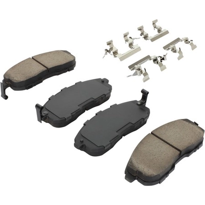 Front Ceramic Pads by QUALITY-BUILT - 1003-0815BC pa6