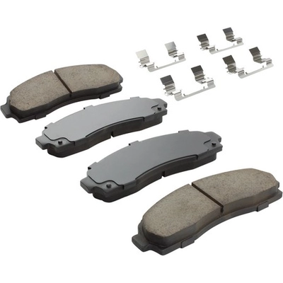 Front Ceramic Pads by QUALITY-BUILT - 1003-0833C pa6