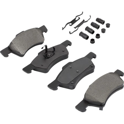Front Ceramic Pads by QUALITY-BUILT - 1003-0857C pa3