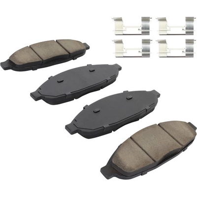 Front Ceramic Pads by QUALITY-BUILT - 1003-0997C pa8