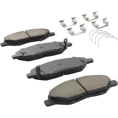Front Ceramic Pads by QUALITY-BUILT - 1003-1345C pa3