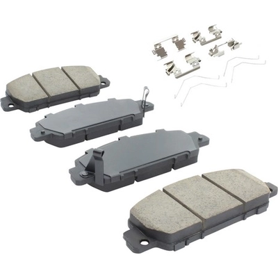 Front Ceramic Pads by QUALITY-BUILT - 1003-1654C pa3