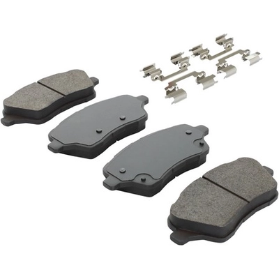 Front Ceramic Pads by QUALITY-BUILT - 1003-1730C pa3