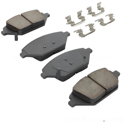 QUALITY-BUILT - 1003-1864C - Front Disc Brake Pad Set pa1