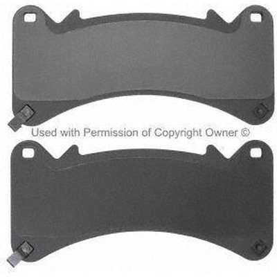 Front Ceramic Pads by QUALITY-BUILT - 1003-1910C pa3