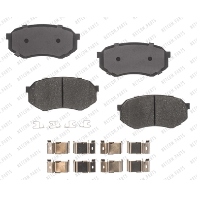 Front Ceramic Pads by RS PARTS - RSD433ACH pa1
