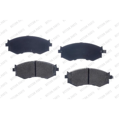 Front Ceramic Pads by RS PARTS - RSD462CH pa3