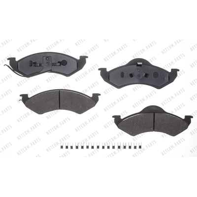 Front Ceramic Pads by RS PARTS - RSD746CH pa1