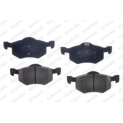Front Ceramic Pads by RS PARTS - RSD843CH pa2