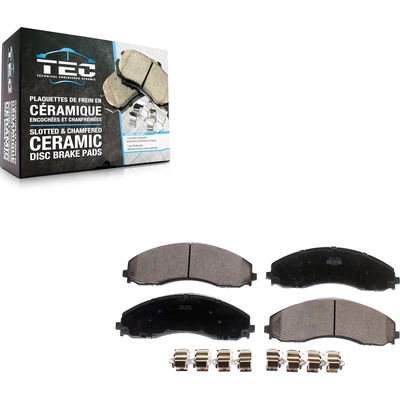 Front Ceramic Pads by TEC - TEC-2018 pa2