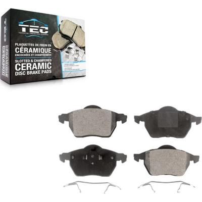Front Ceramic Pads by TEC - TEC-840 pa3