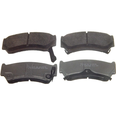 WAGNER - PD668 - ThermoQuiet Disc Brake Pad Set pa1