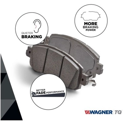 WAGNER - QC1107B - Front Ceramic Pads pa1