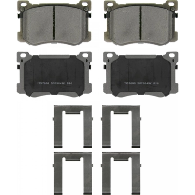 WAGNER - QC1799 - Front Disc Brake Pad Set pa1