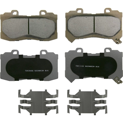 WAGNER - QC1802 - ThermoQuiet Disc Brake Pads pa1