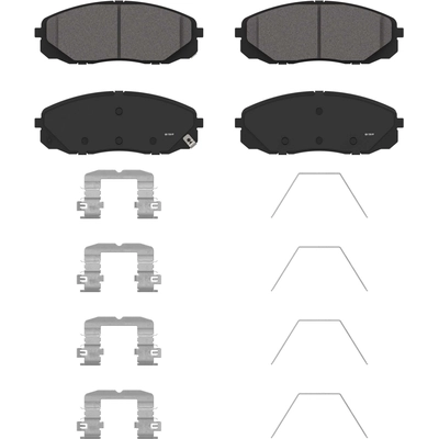 Front Ceramic Pads by WAGNER - ZD2408 pa1
