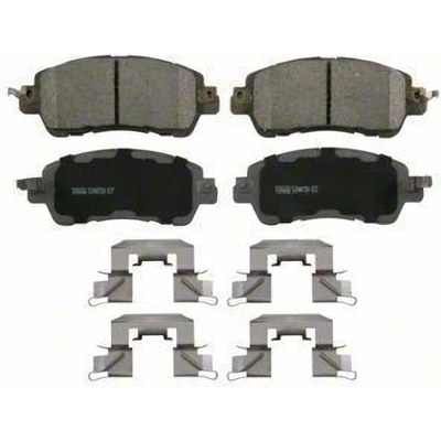 Front Ceramic Pads by WAGNER - ZD1852 pa1