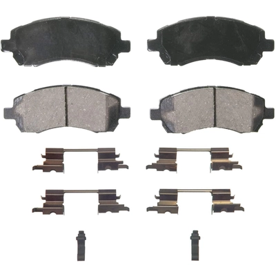 Front Ceramic Pads by WAGNER - ZD722 pa14