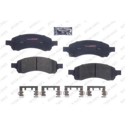 Front Ceramic Pads by WORLDPARTS - D1169AC pa2