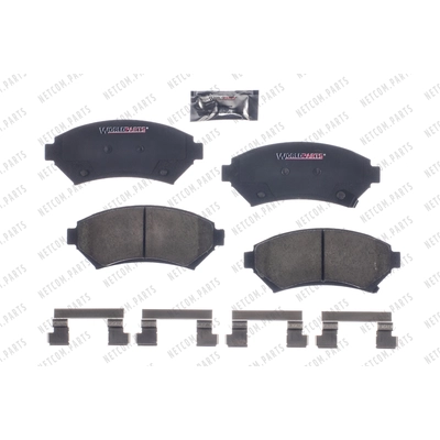 Front Ceramic Pads by WORLDPARTS - D699C pa2