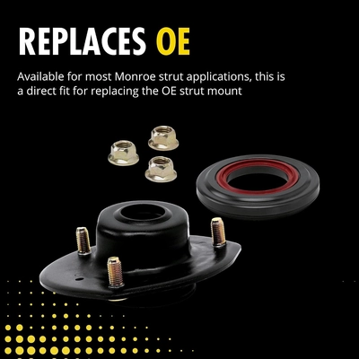 Front Coil Spring Insulator by MONROE/EXPERT SERIES - 902071 pa4