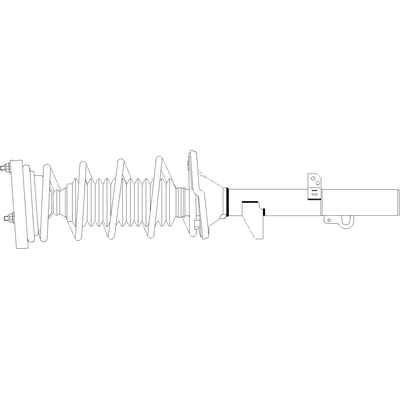 Front Complete Strut Assembly by GSP NORTH AMERICA - 810415 pa1