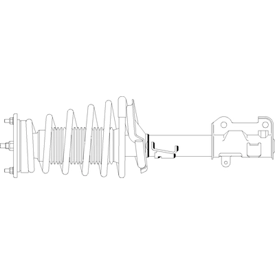 Front Complete Strut Assembly by GSP NORTH AMERICA - 813053 pa1