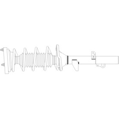 Front Complete Strut Assembly by GSP NORTH AMERICA - 813082 pa1