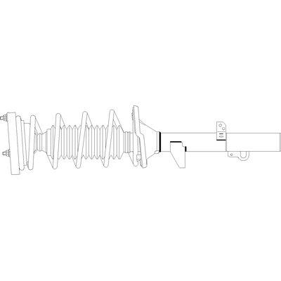 GSP NORTH AMERICA - 883311 - Front Complete Strut Assembly pa1