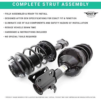 Front Complete Strut Assembly by UNITY AUTOMOTIVE - 11142 pa5