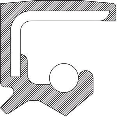 Front Crankshaft Seal by NATIONAL OIL SEALS - 223050 pa3