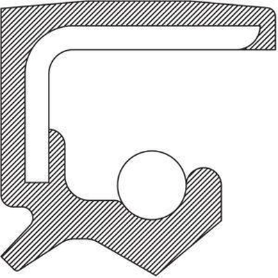 Front Crankshaft Seal by NATIONAL OIL SEALS - 710220 pa2