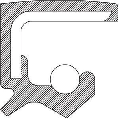 Front Crankshaft Seal by NATIONAL OIL SEALS - 710329 pa5