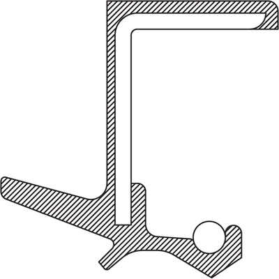Front Crankshaft Seal by NATIONAL OIL SEALS - 710878 pa3