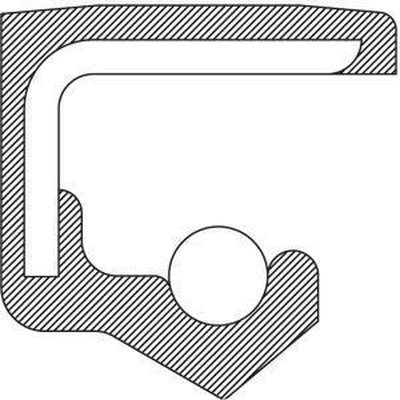 Front Crankshaft Seal by NATIONAL OIL SEALS - 713771 pa6