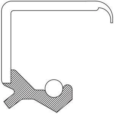 Front Crankshaft Seal by NATIONAL OIL SEALS - 9599S pa2