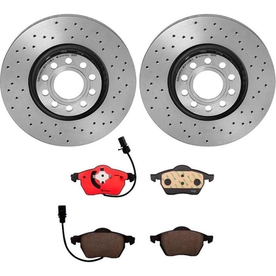 Front Disc Brake Kit by BREMBO - KTX0093 pa1