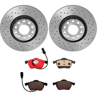 Front Disc Brake Kit by BREMBO - KTX0093 pa2