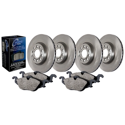 CENTRIC PARTS - 905.33224 - Front and Rear Disc Brake Kit pa2