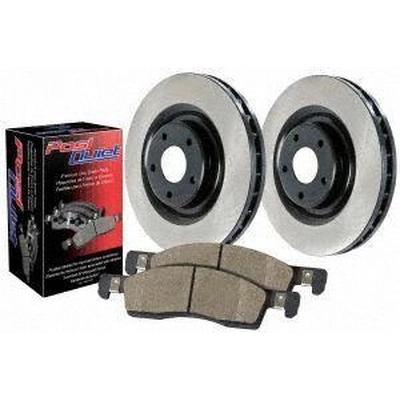 Ensemble de disque de frein avant de CENTRIC PARTS - 909.61019 pa3