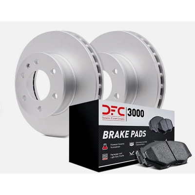 DYNAMIC FRICTION COMPANY - 4302-73019 - Front Disc Brake Kit pa1